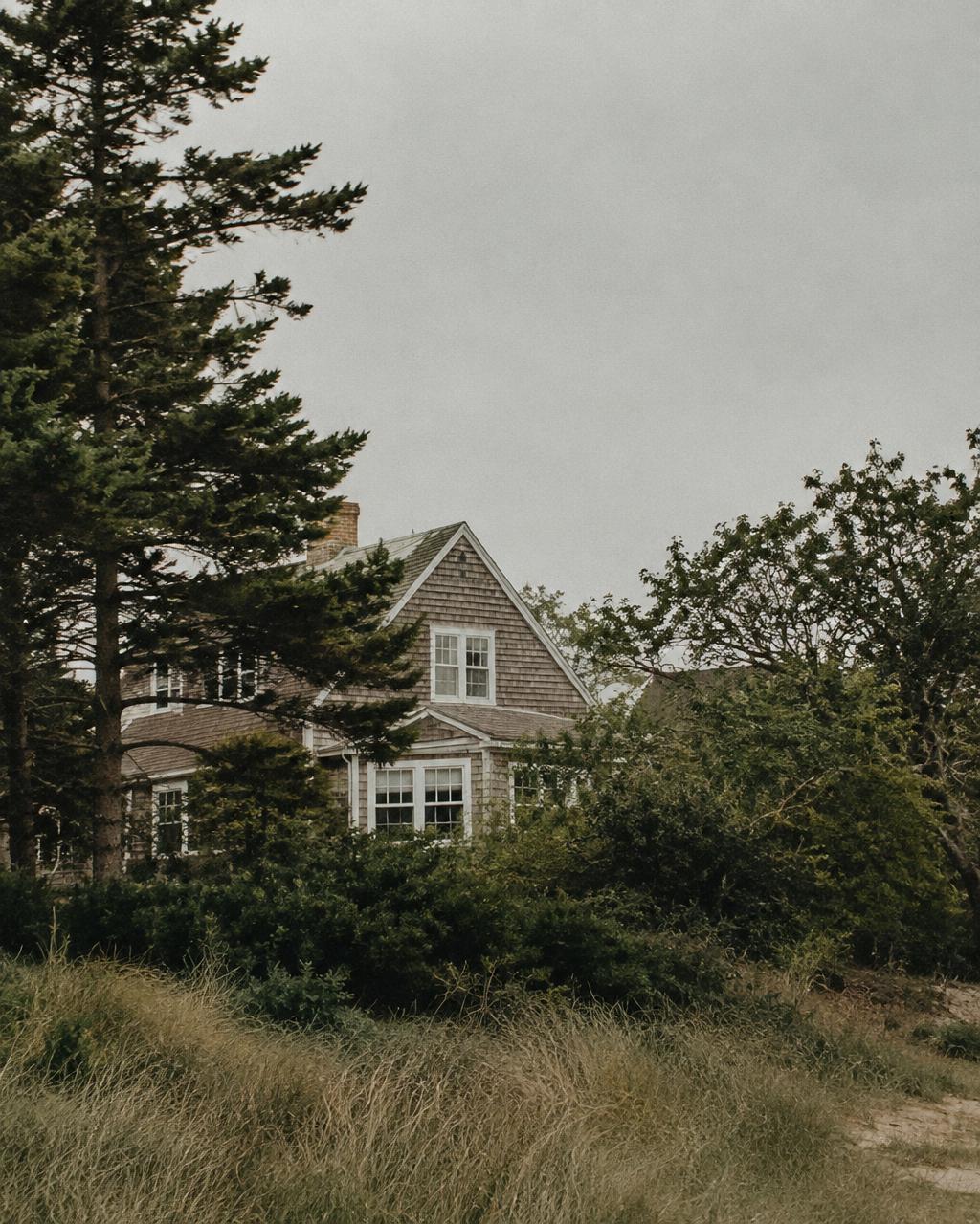 Placeholder: shingled house